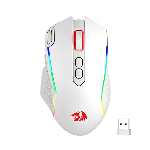 Redragon Taipan Pro M810 Pro White RGB Wireless Gaming Mouse
