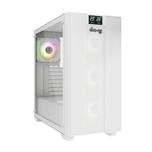Dawg X 678 ARGB White ATX Mid Tower Case