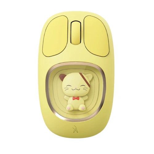 Fingers CuteClicks WB4 Wireless Yellow Mouse