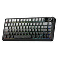 Aula F75 Max Side Engraved Keycaps Wireless Tri Mode RGB 75 Percent Mechanical Gaming Gradient Gray Keyboard With Reaper Switch