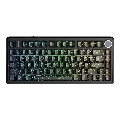 Aula F75 Wireless Tri Mode RGB 75 Percent Mechanical Gaming Keyboard With Star Vector Switch