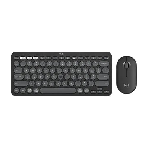 Logitech Pebble 2 Tonal Graphite Keyboard and Mouse Combo