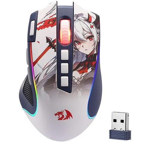 Redragon Predator Pro M612 Pro Anime Wireless RGB Gaming Mouse