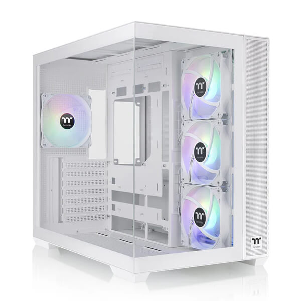 Thermaltake View 380 TG ARGB Snow ATX Mid Tower Case