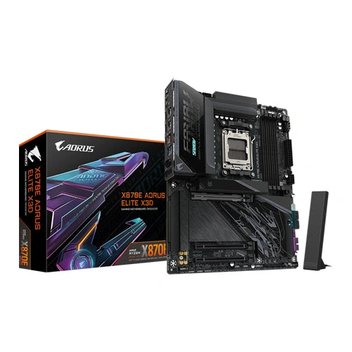 Gigabyte X870E Aorus Elite X3D WIFI7 ATX Motherboard