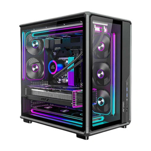 Ant Esports Crystal X8 Frame ATX Mid Tower Case