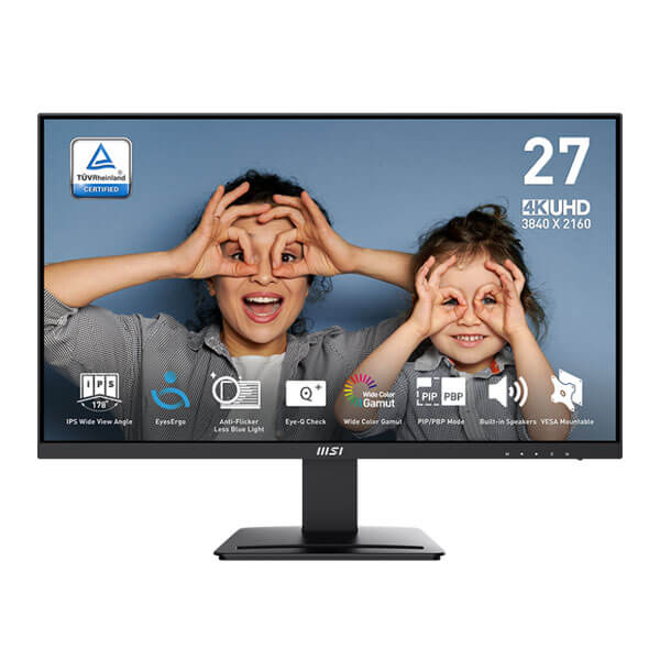 MSI Pro MP273U 27 Inch 4K Business Monitor