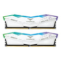 TeamGroup T-Force Delta RGB White 32GB (16GBx2) 6000MHz CL38 DDR5 RAM