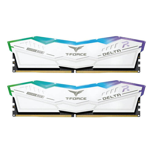 TeamGroup T-Force Delta RGB White 32GB (16GBx2) 6000MHz CL38 DDR5 RAM