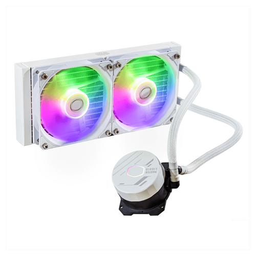 Cooler Master Elite 350 ARGB White M-ATX Mini Tower Case
