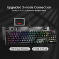 Redragon Dharma Pro K556 Pro Wireless Mechanical RGB Gaming Keyboard With Red Switch