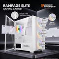 Coco Sports RAMPAGE Elite White ARGB ATX Mid Tower Case