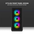Ant Esports ZEN Air 360 ARGB ATX Mid Tower Case
