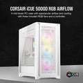 Corsair iCUE 5000D RGB Airflow White E-ATX Mid Tower Case