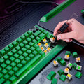 Razer Blackwidow V4 75 Percent Phantom Green Edition Mechanical Gaming Keyboard with Tactile Switches