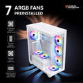 Coco Sports STARK Z11 White ARGB ATX Mid Tower Case