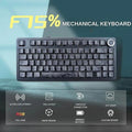 Aula F75 Wireless Tri Mode RGB 75 Percent Mechanical Gaming Keyboard With Star Vector Switch