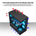 ANT Esports Crystal X7 ARGB ATX Mid Tower Case