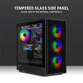 Ant Esports ZEN Air 360 ARGB ATX Mid Tower Case