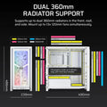 Corsair Frame 4000X RS White ARGB E-ATX Mid Tower Case