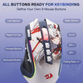 Redragon Predator Pro M612 Pro Anime Wireless RGB Gaming Mouse