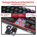 Redragon Fizz K617 Mechanical RGB Gaming Keyboard With Red Switch