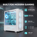 Coco Sports RAMPAGE 3000D White ARGB E-ATX Mid Tower Case