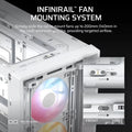 CORSAIR Frame 4000D RS ARGB White E-ATX Mid Tower Case