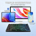 Aula F75 Wireless Tri Mode RGB 75 Percent Mechanical Gaming Keyboard With Star Vector Switch