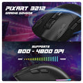 Cosmic Byte Raptor Dual Mode RGB Gaming Mouse
