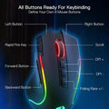Redragon Predator Pro M612 Pro RGB Wireless Gaming Mouse