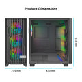 ProLab Design AI848 ARGB ATX Mid Tower Case