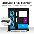 ANT Esports Crystal X7 ARGB ATX Mid Tower Case