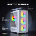 Coco Sports Nova X770 White ARGB M-ATX Mini Tower Case