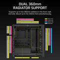 Corsair Frame 4000D LCD RS ARGB Premium E-ATX Mid Tower Case