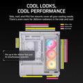 Corsair 3500X RS-R ARGB White E-ATX Mid Tower Case