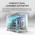 Cougar FV150 Mini White M-ATX Mini Tower Case