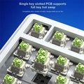 Aula F75 Max Wireless Tri Mode RGB 75 Percent Mechanical Gaming Ice Blue Keyboard With Reaper Switch
