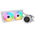 Cougar Poseidon Vistek 240mm ARGB White CPU Liquid Cooler with Digital Display
