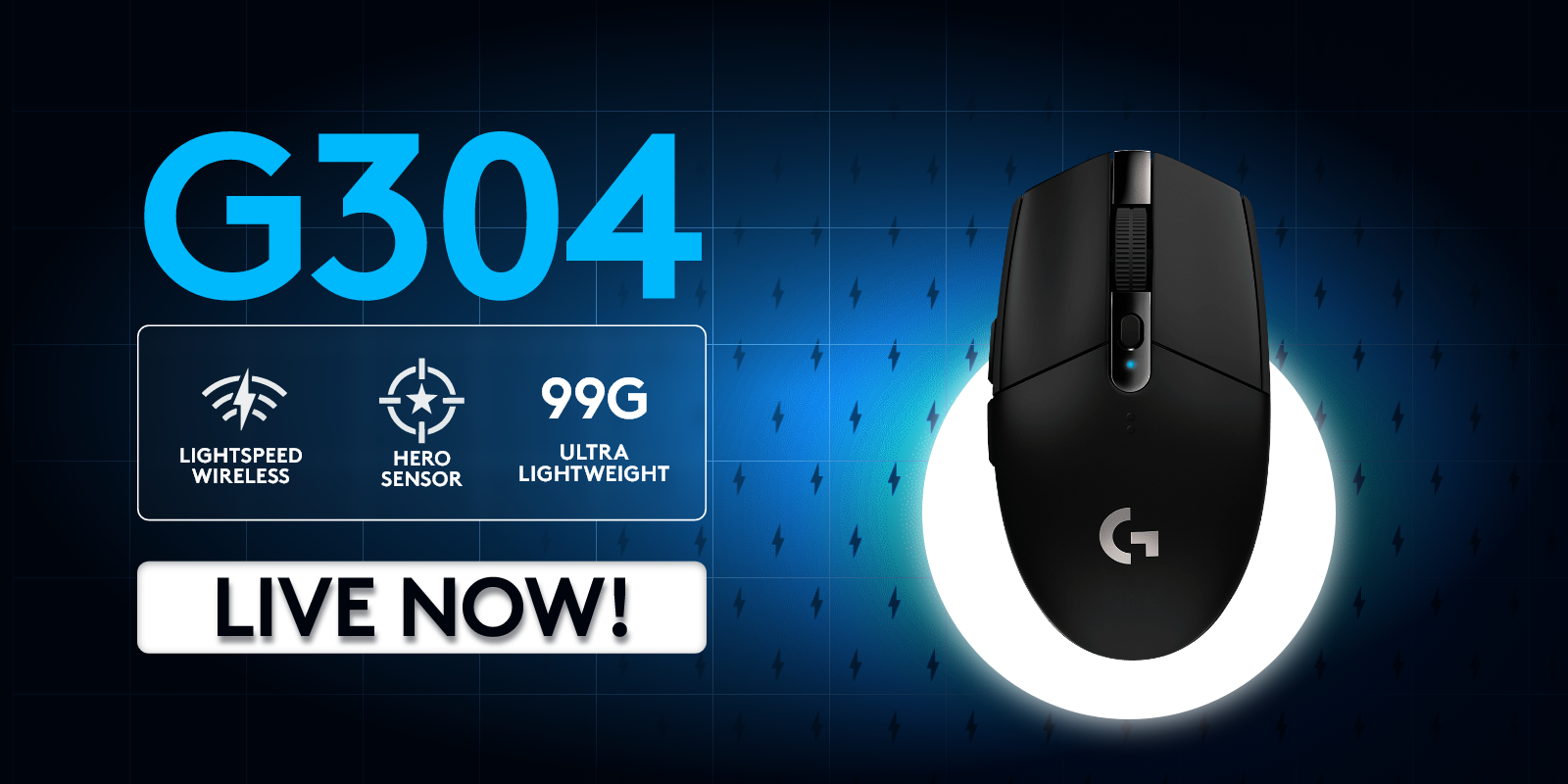Logitech G304 Gaming Wireless Mouse
